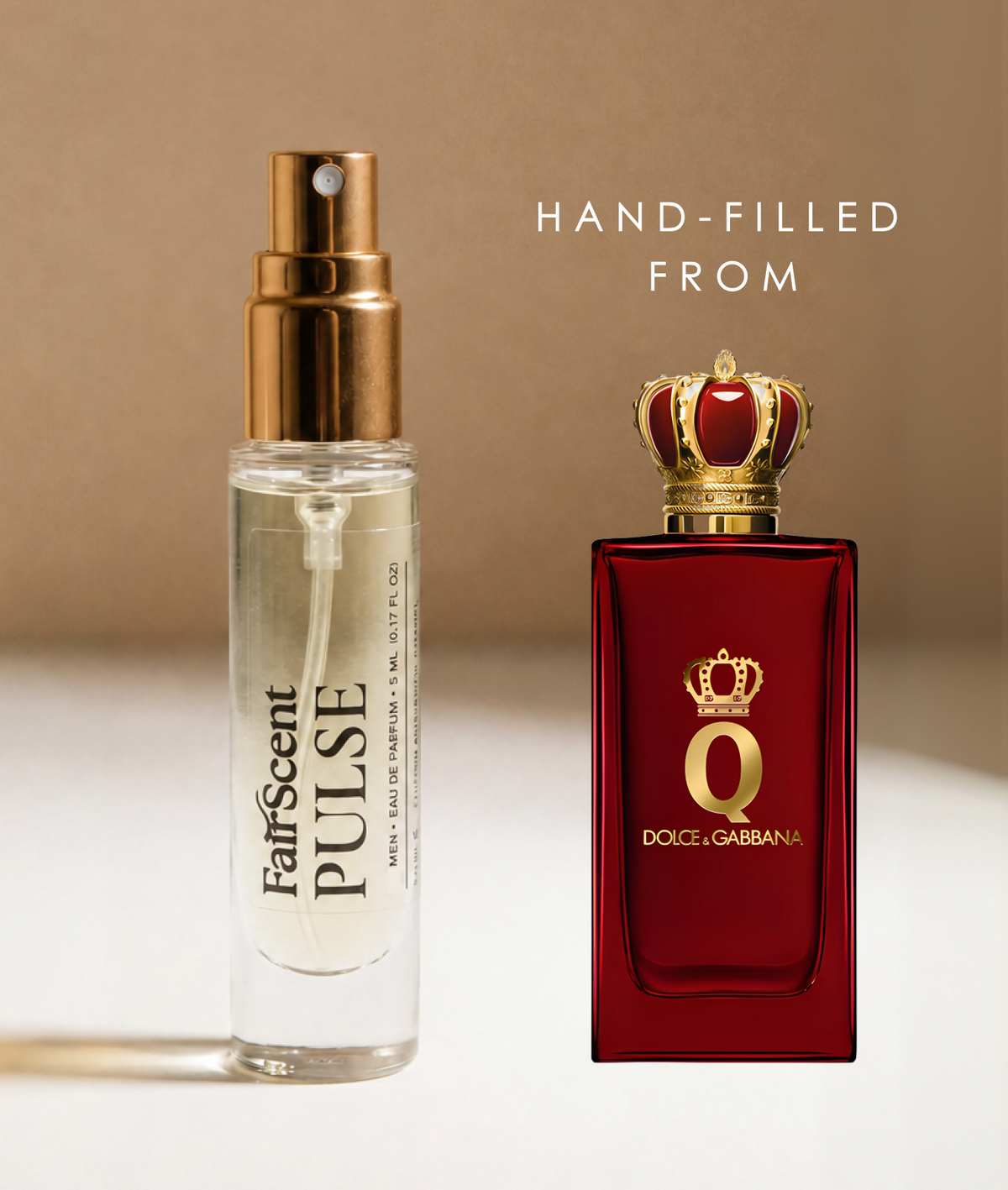 Q by Dolce&Gabbana Parfum 5ml travel size decant by FairScent