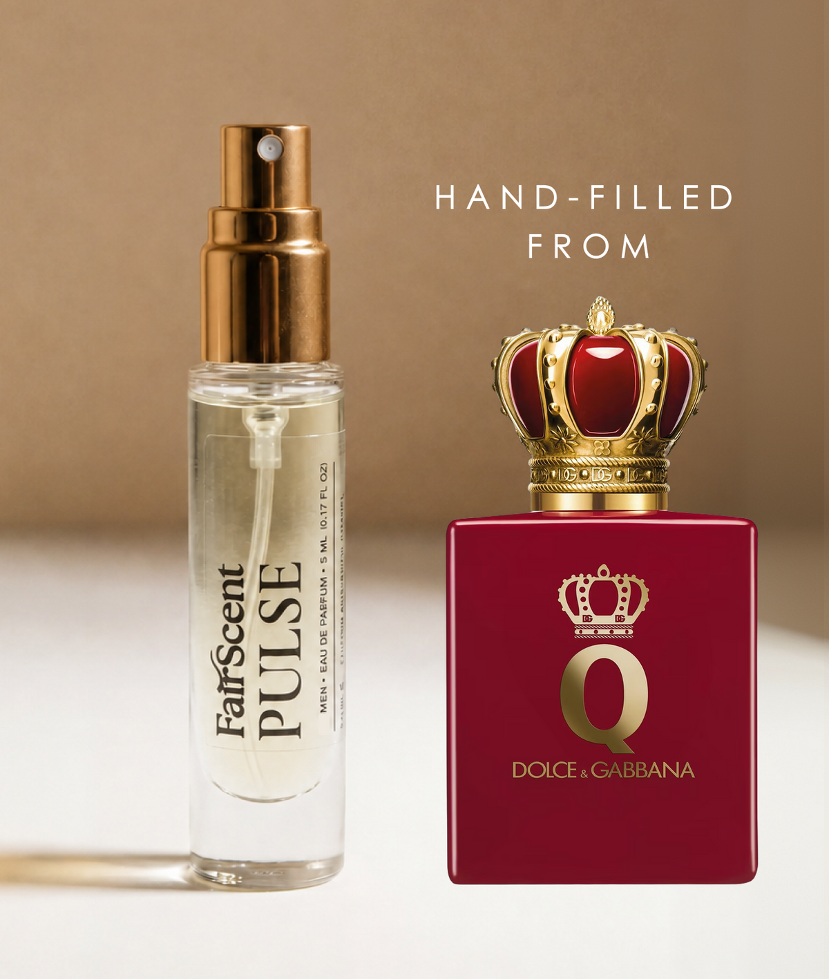 Q by Dolce&Gabbana Elixir 5ml travel size decant by FairScent