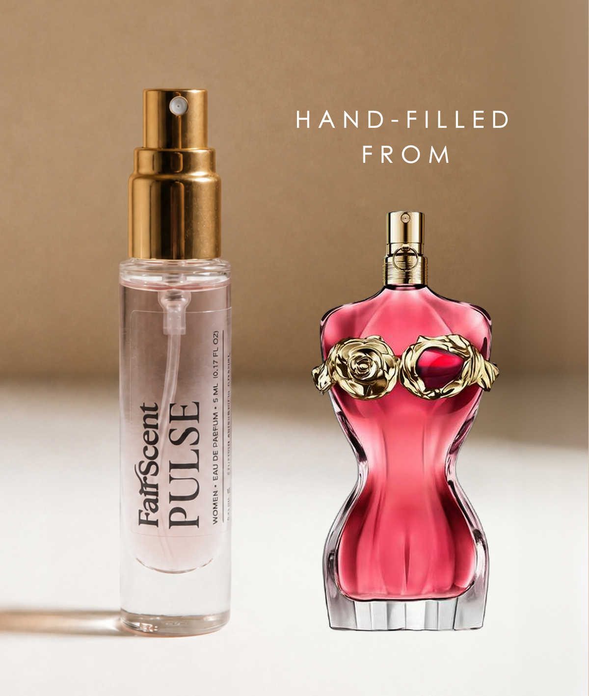 La Belle Rosea EDP 5ml travel size decant by FairScent