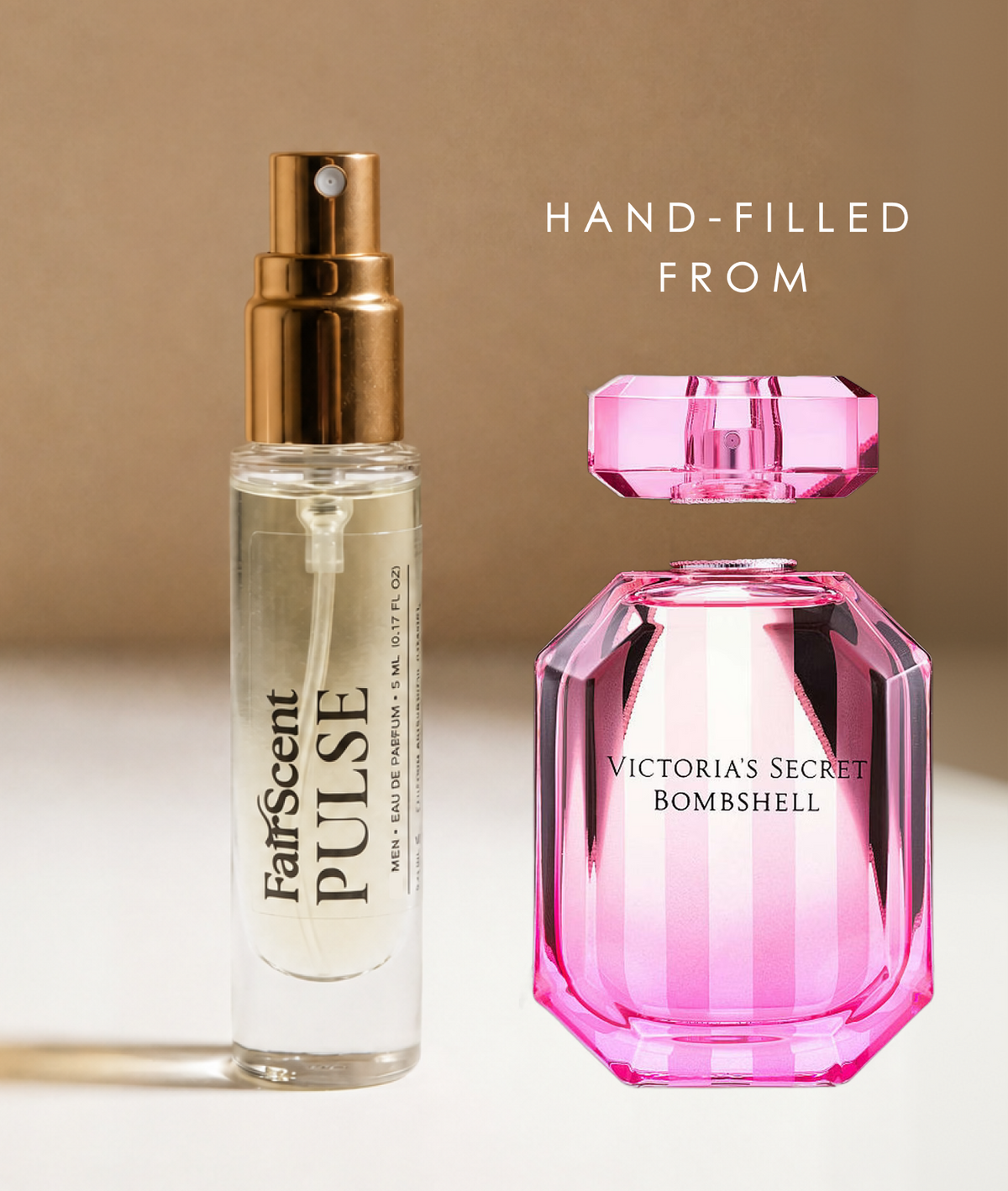 Bombshell EDP 5ml travel size decant by FairScent