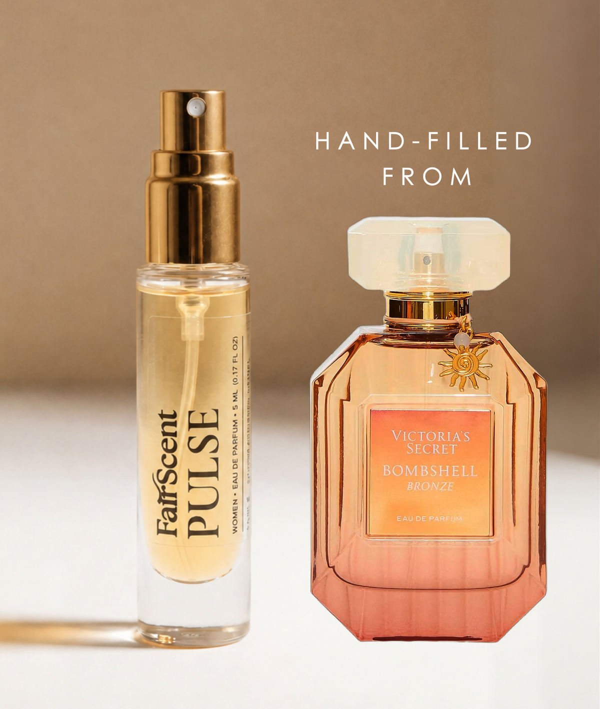 Bombshell Bronze EDP 5ml travel size decant by FairScent