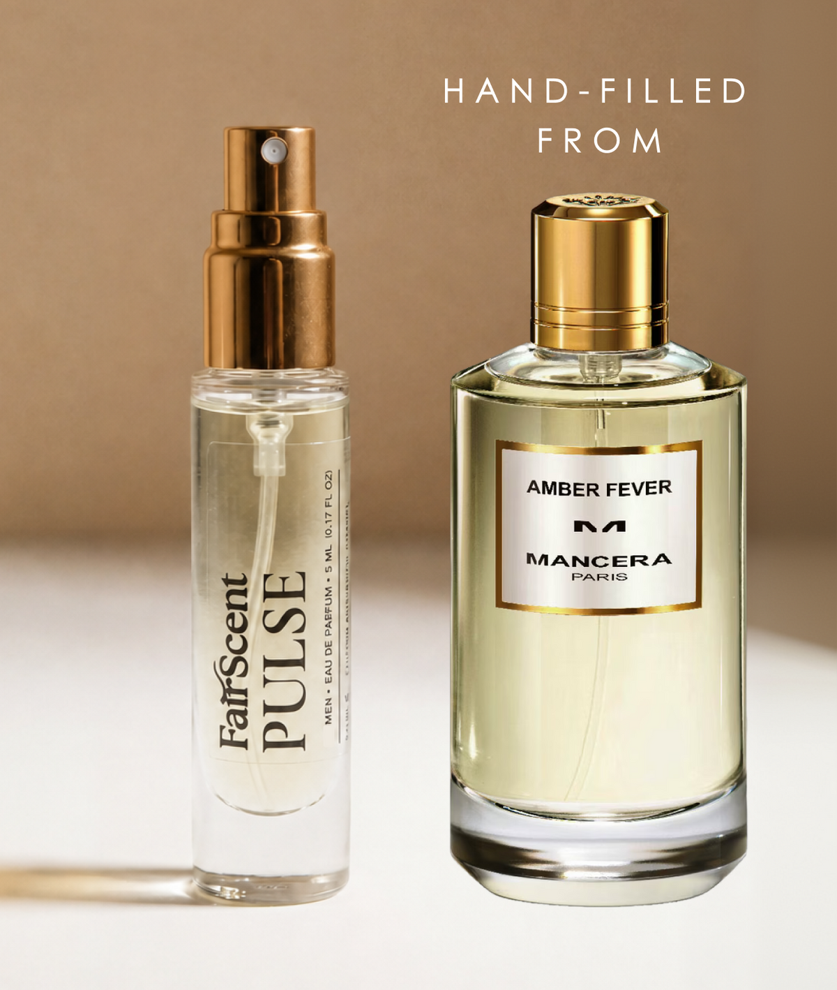 Amber Fever EDP 5ml travel size decant by FairScent