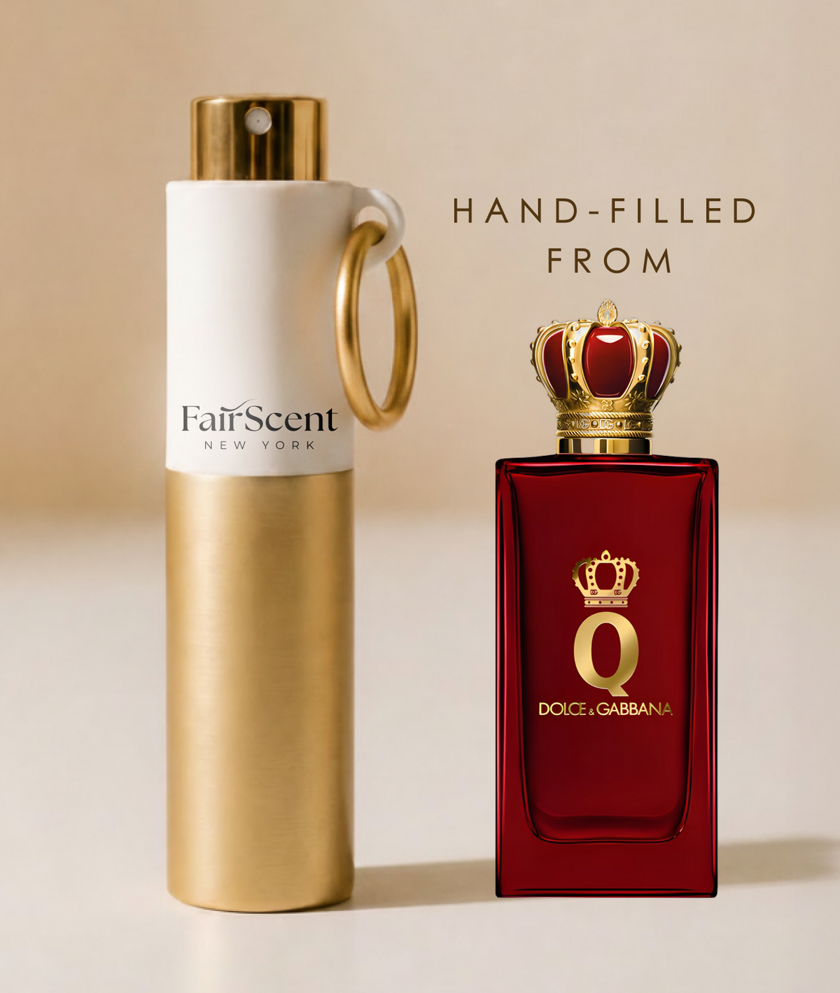 Q by Dolce&Gabbana Parfum 8ml travel size decant by FairScent