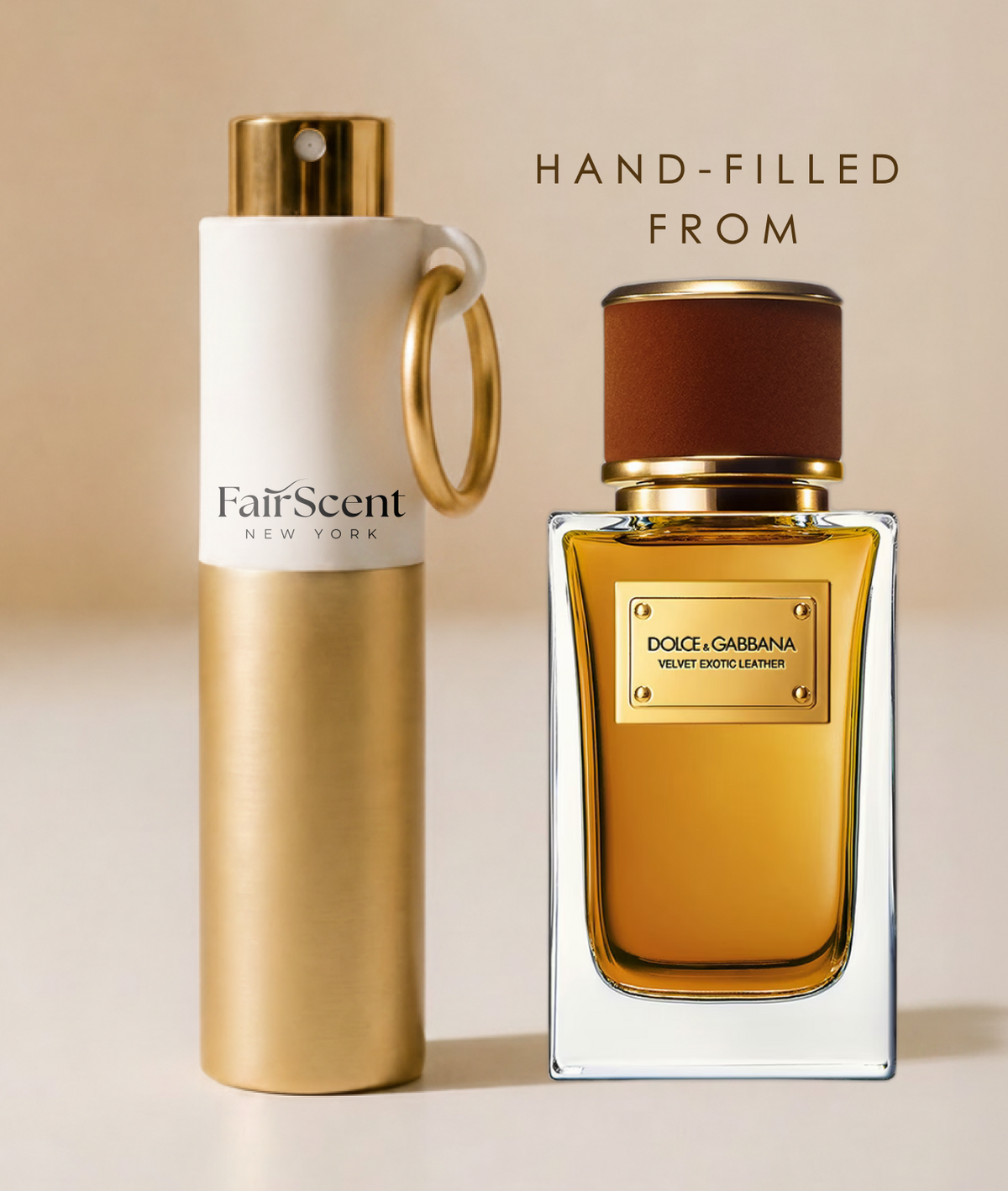 Velvet Exotic Leather EDP 8ml travel size decant by FairScent