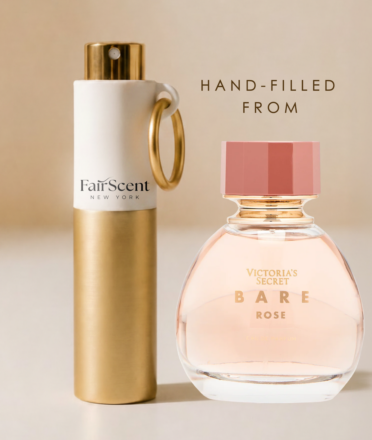 Bare Rose EDP 8ml travel size decant by FairScent