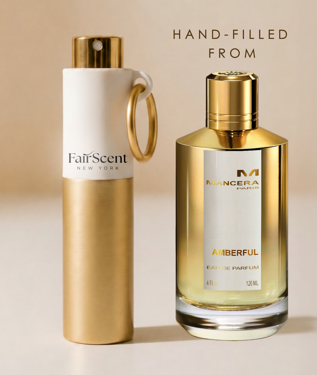 Amberful EDP 8ml travel size decant by FairScent