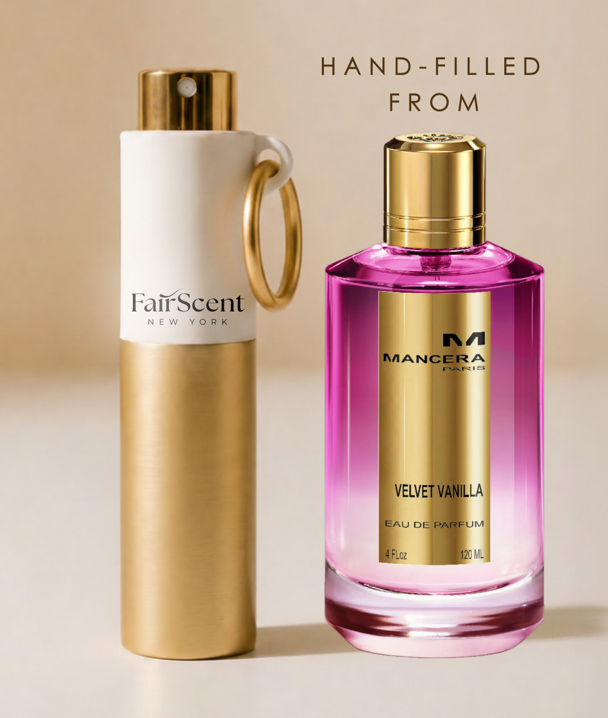 Velvet Vanilla EDP 8ml travel size decant by FairScent