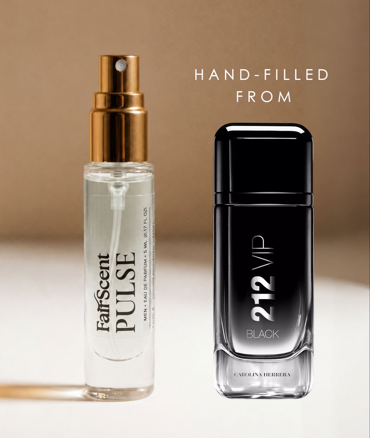 212 VIP Black EDP 5ml travel size decant by FairScent