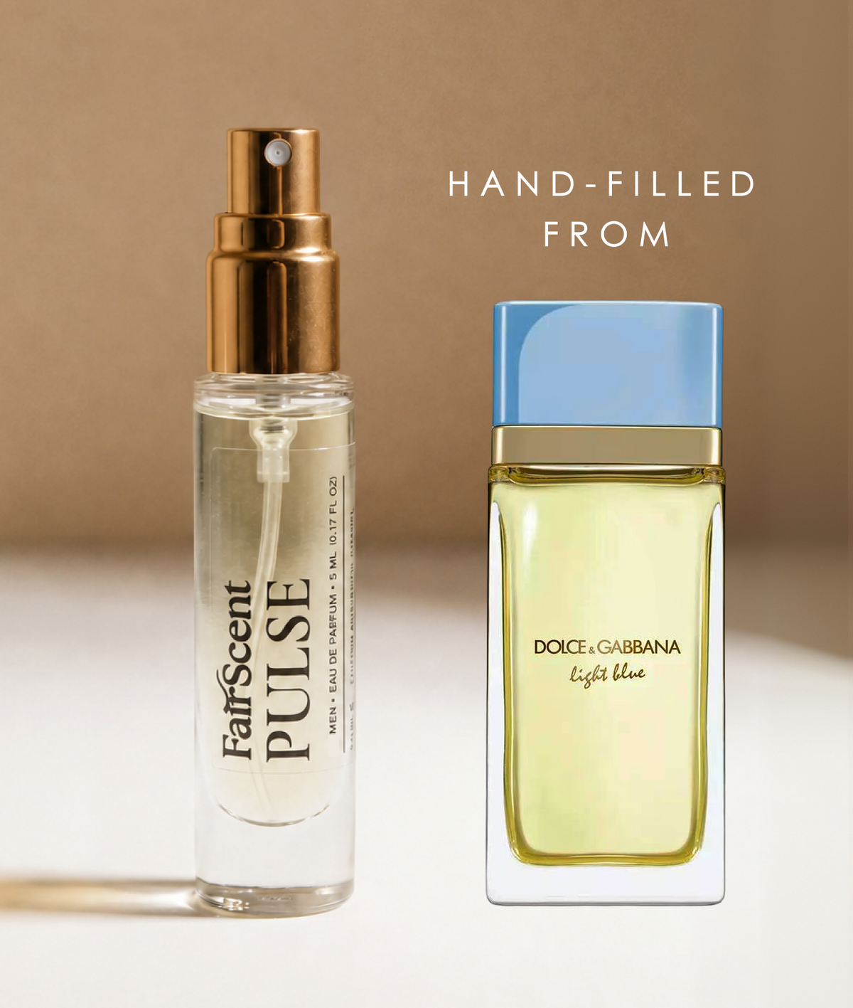 Light Blue EDP 5ml travel size decant by FairScent