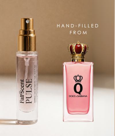 Q by Dolce&Gabbana EDP 5ml travel size decant by FairScent