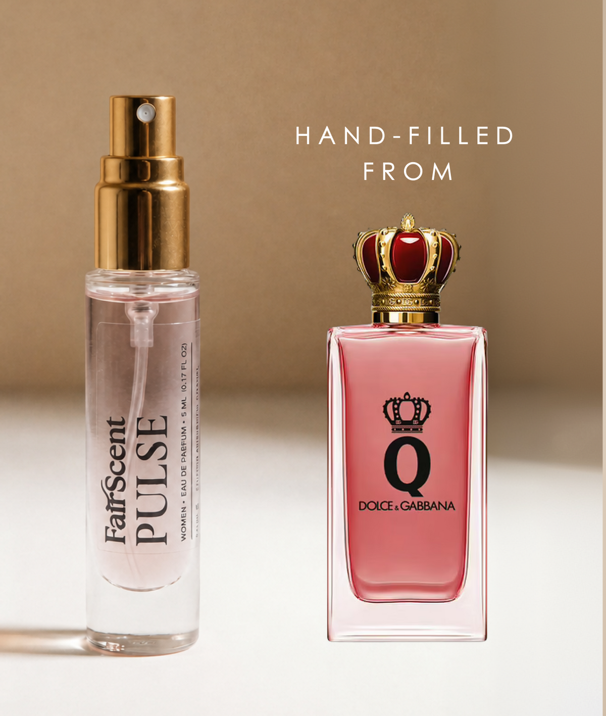 Q by Dolce&Gabbana EDP Intense 5ml travel size decant by FairScent