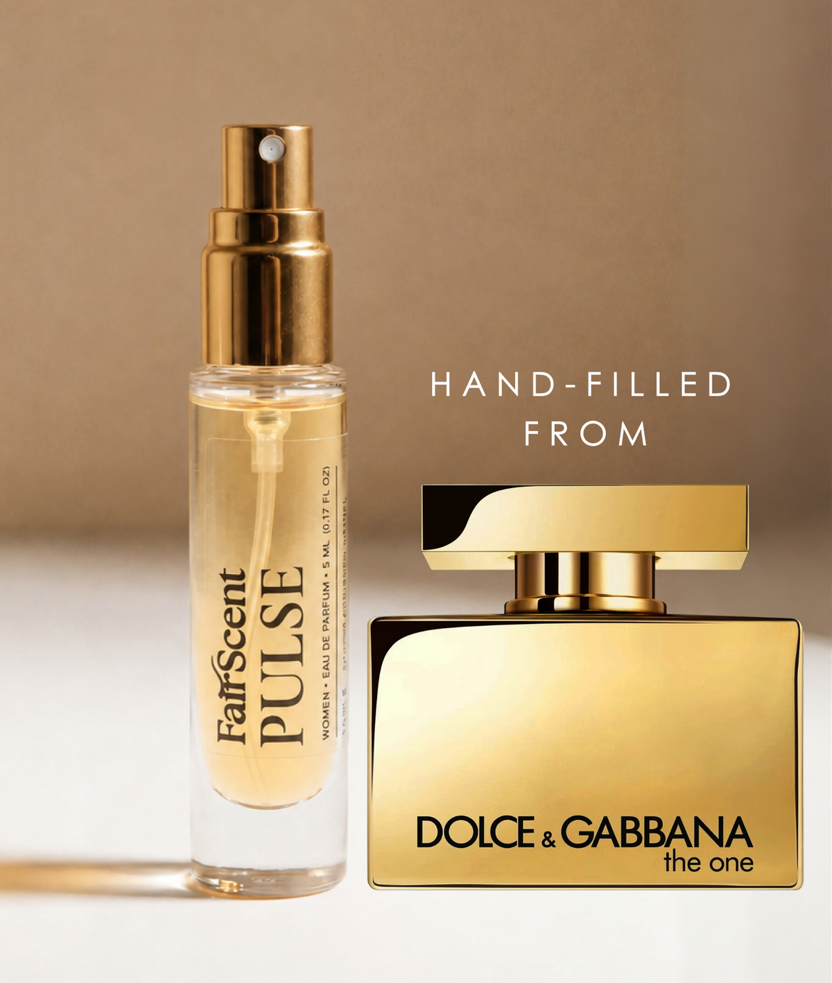 The One Gold EDP Intense 5ml travel size decant by FairScent