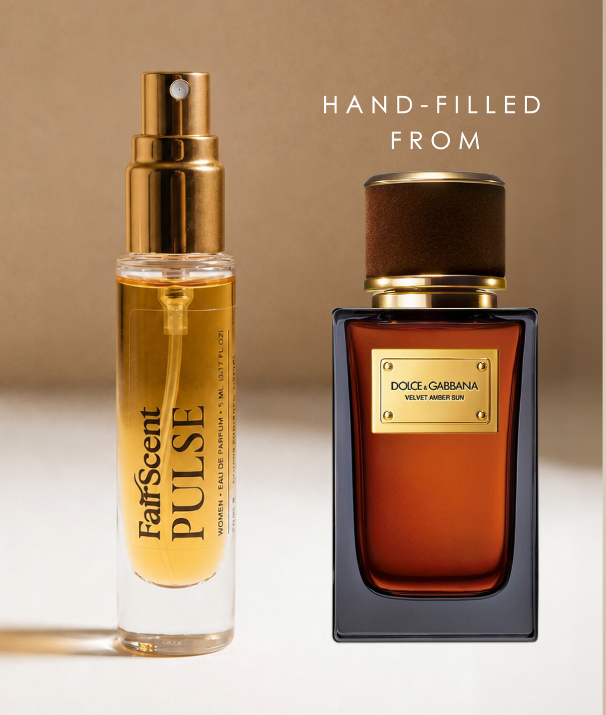 Velvet Amber Sun EDP 5ml travel size decant by FairScent
