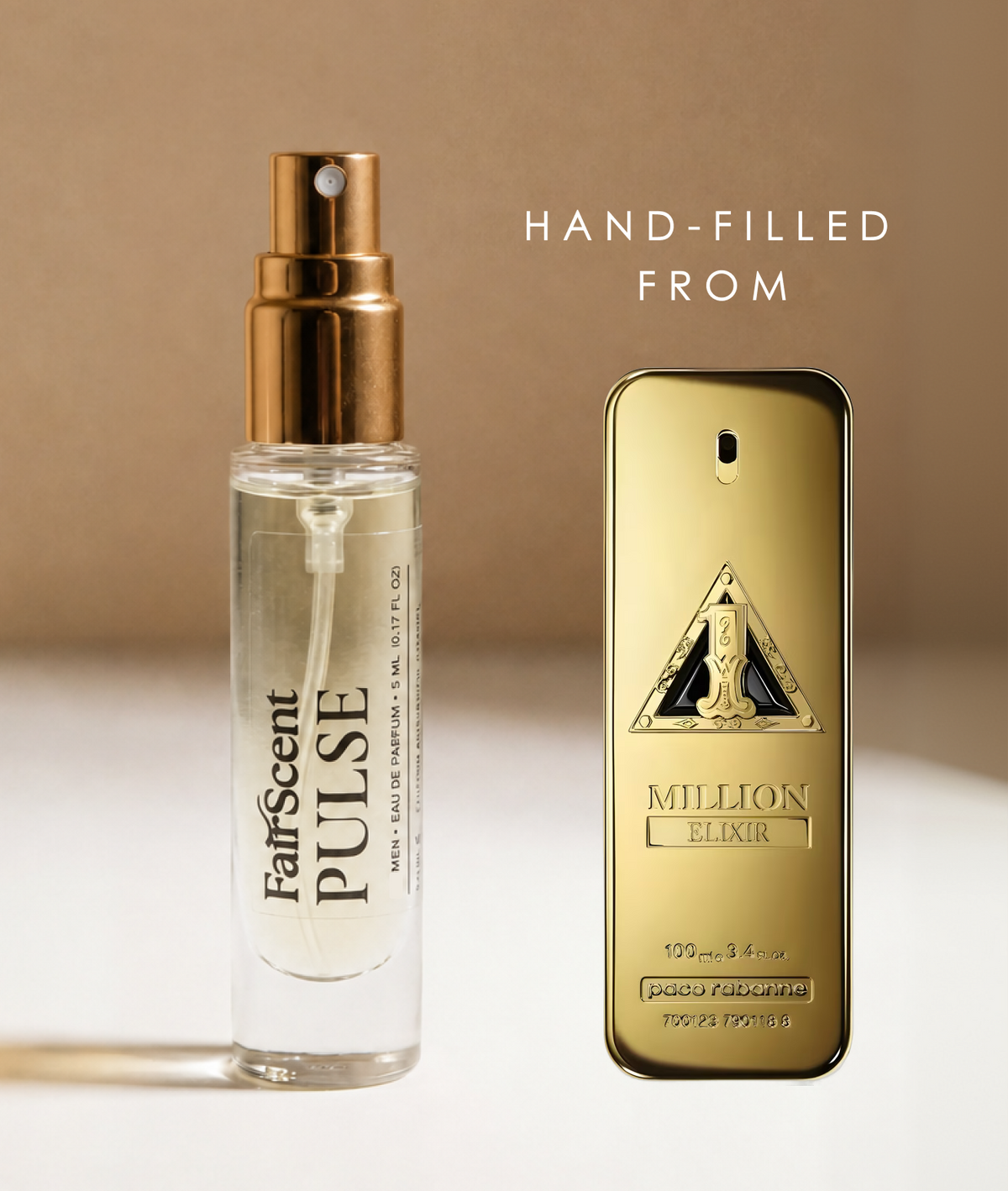 1 Million Elixir Intense Parfum 5ml travel size decant by FairScent