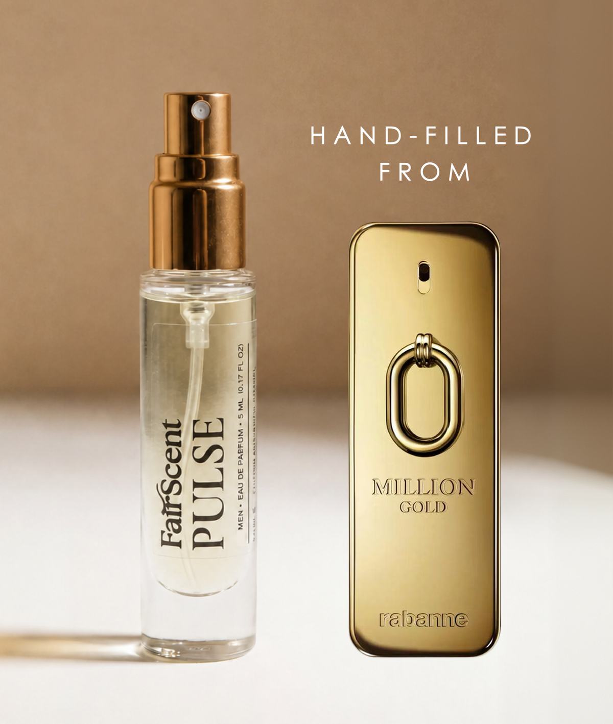 Million Gold EDP Intense 5ml travel size decant by FairScent