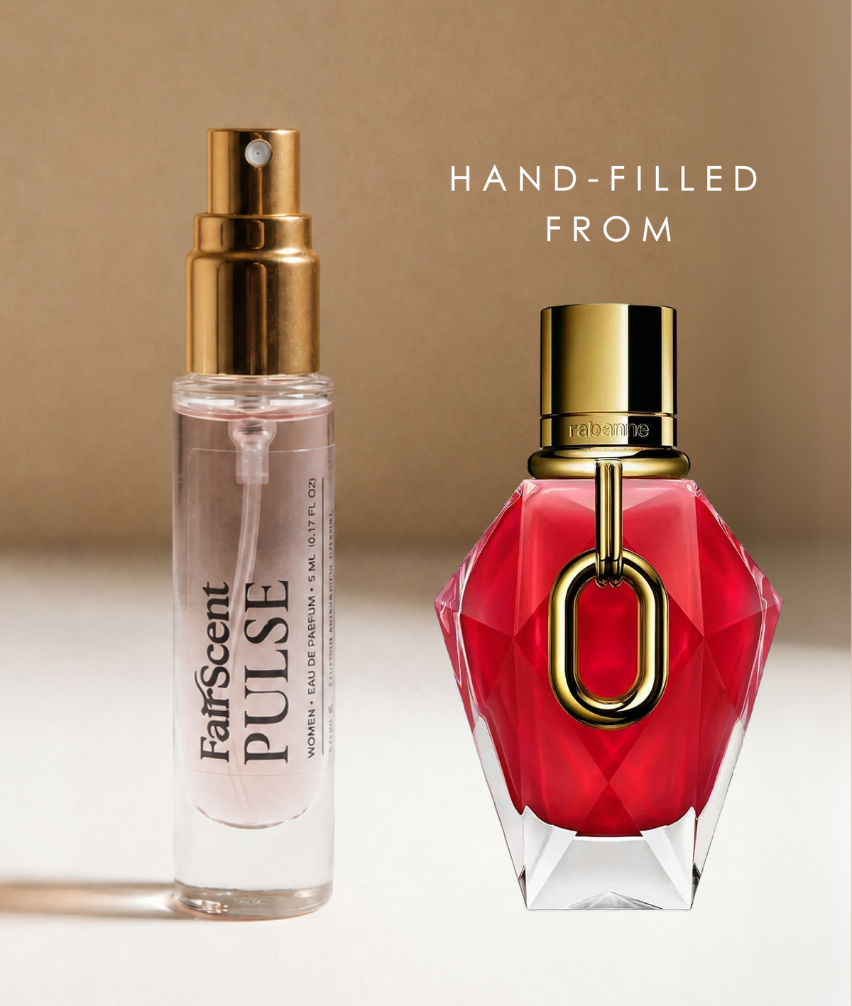 Million Red For Her Parfum 5ml travel size decant by FairScent