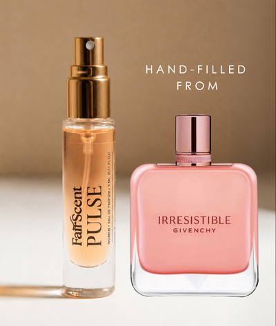 Irresistible Rose Velvet EDP 5ml travel size decant by FairScent