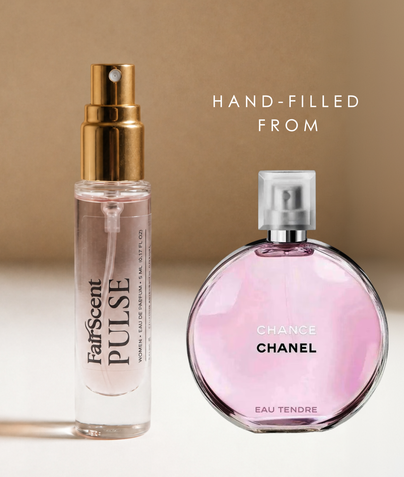 Chance Eau Tendre EDT 5ml travel size decant by FairScent