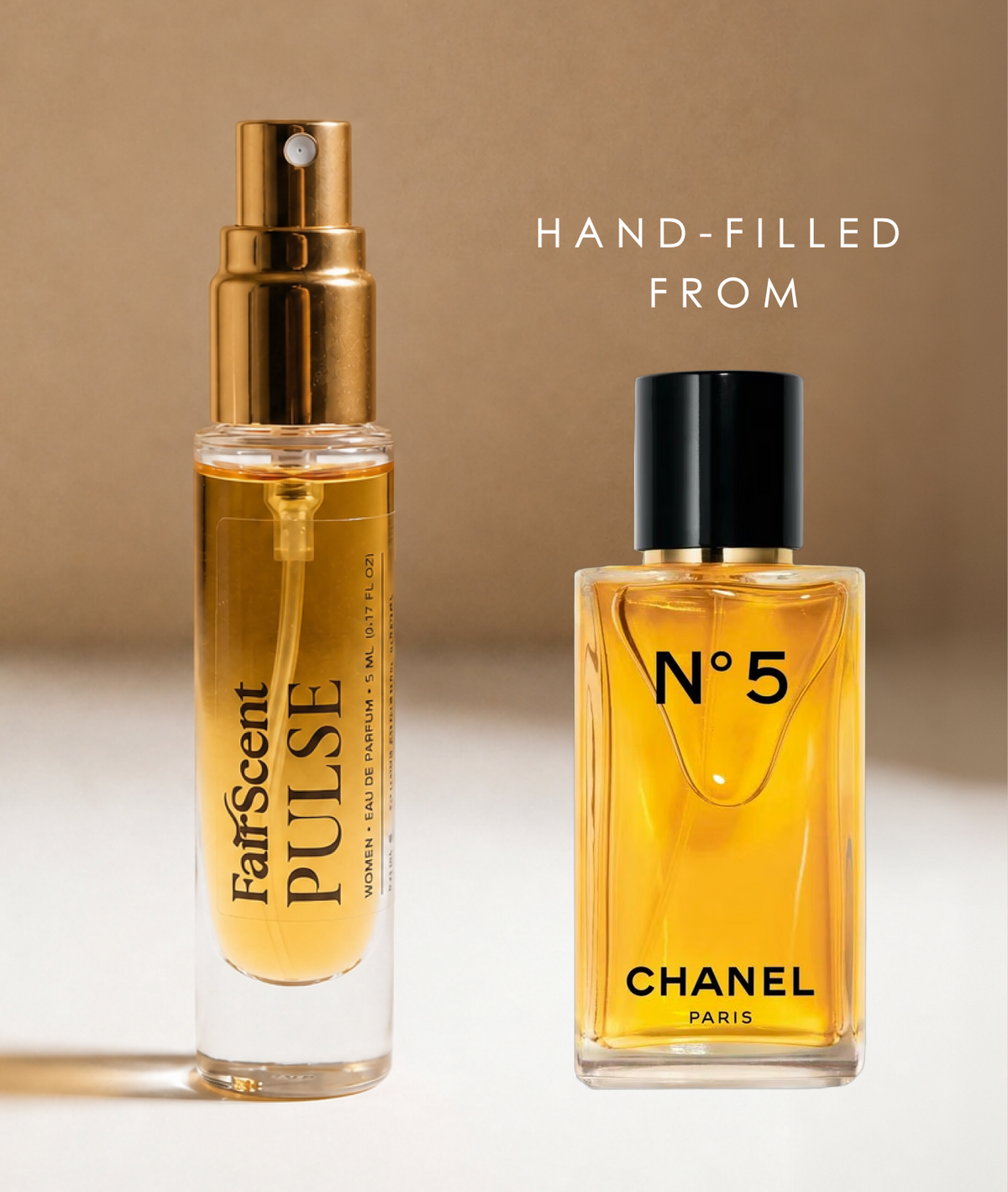 No.5 EDT 5ml travel size decant by FairScent