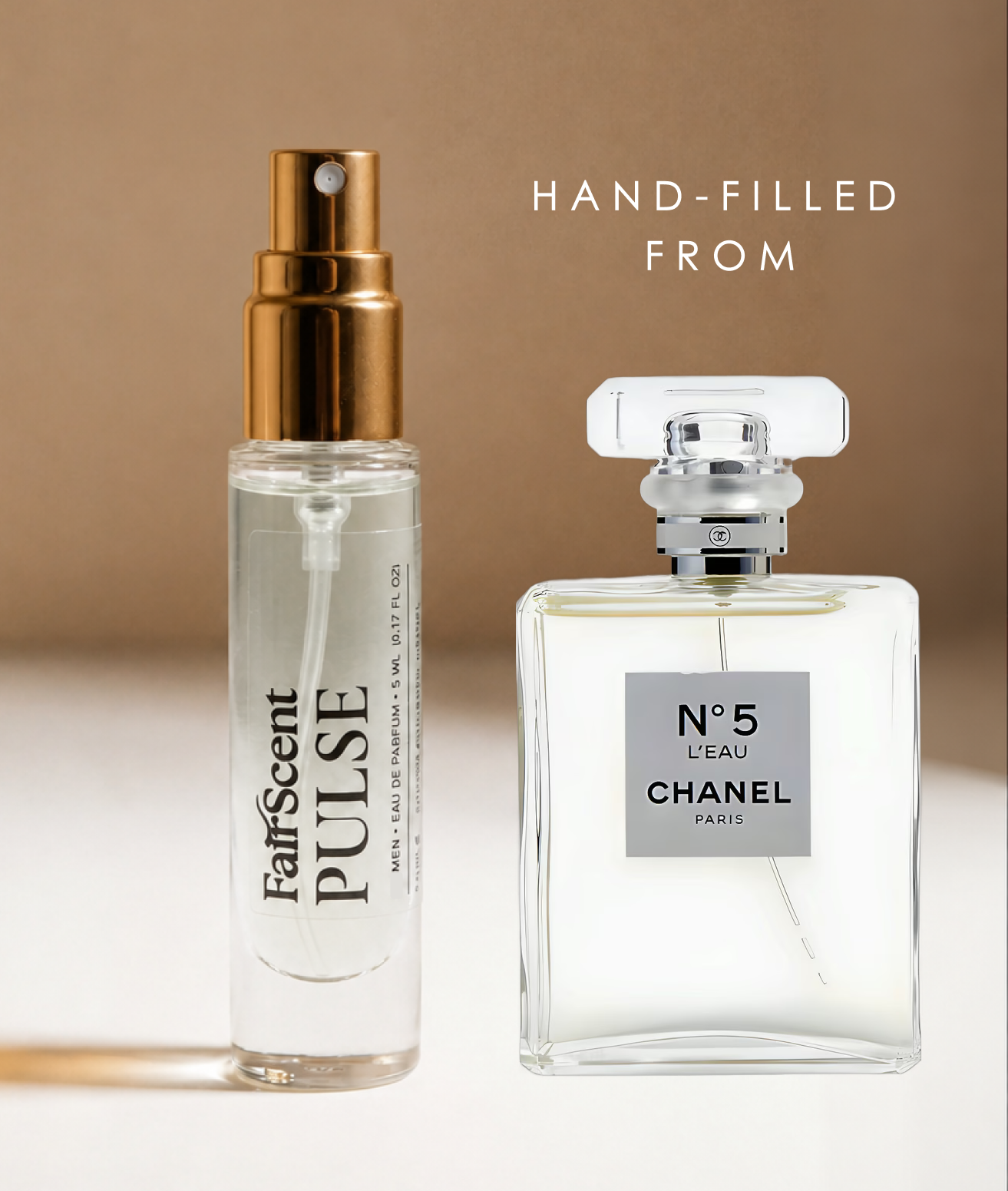 No.5 L’eau EDT 5ml travel size decant by FairScent