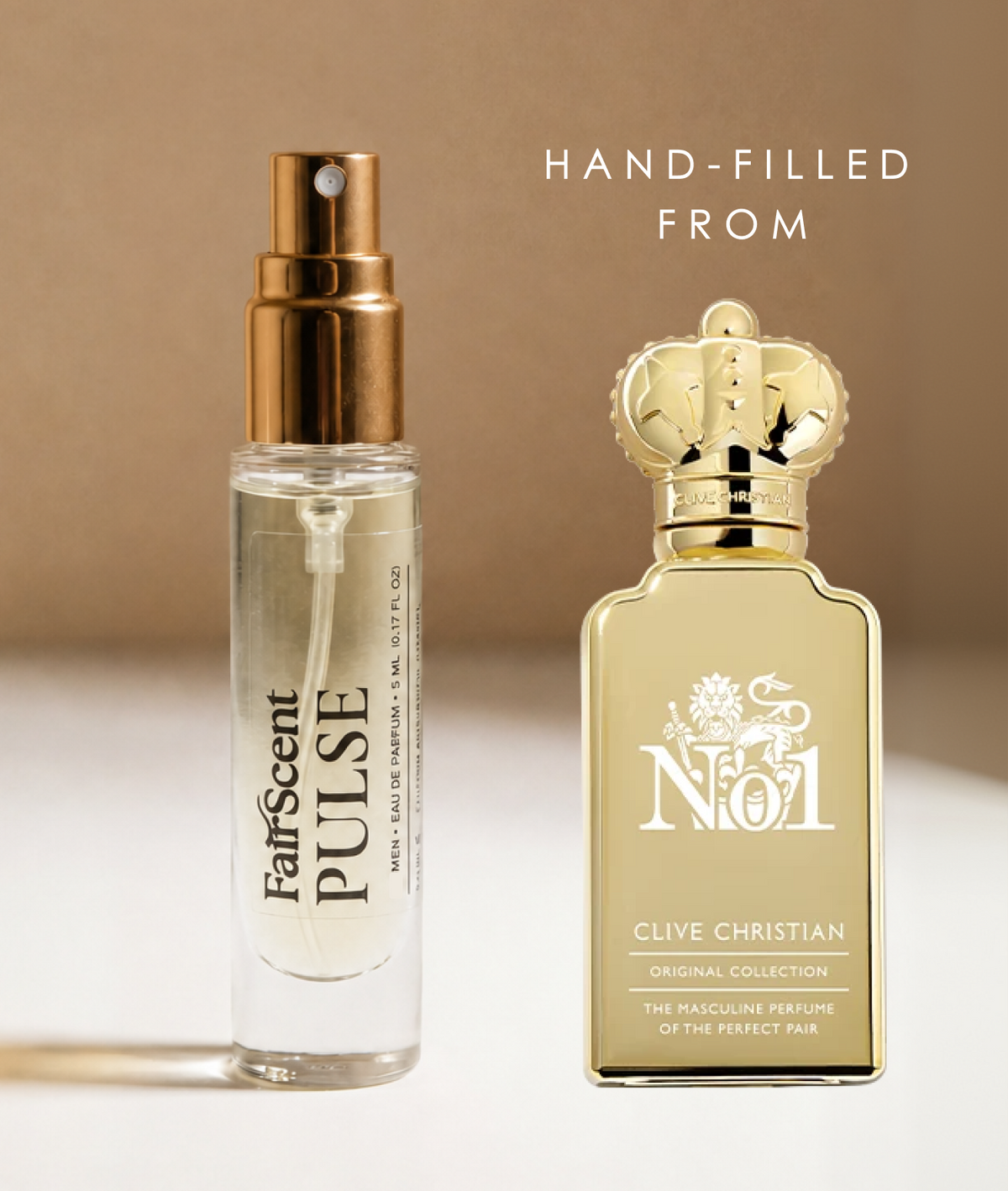 No1 Masculine Perfume 5ml travel size decant by FairScent