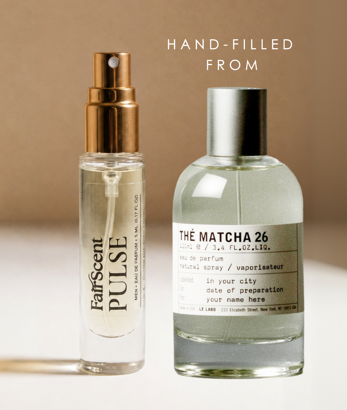 Thé Matcha 26 U EDP pulse main
