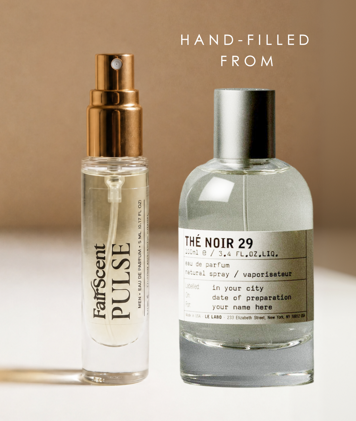 Thé Noir 29 U EDP pulse main