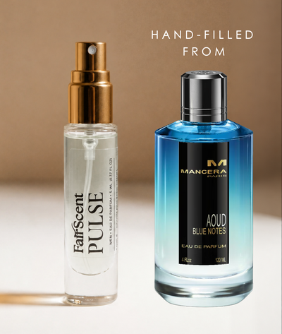 Aoud Blue Notes EDP 5ml travel size decant by FairScent