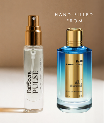 Aoud Lemon Mint EDP 5ml travel size decant by FairScent