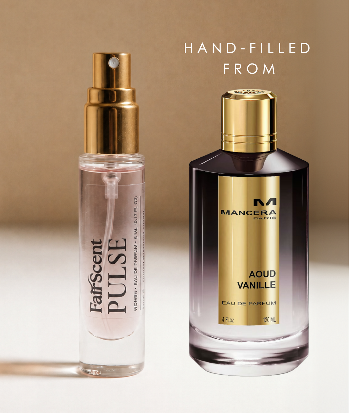 Aoud Vanille EDP 5ml travel size decant by FairScent