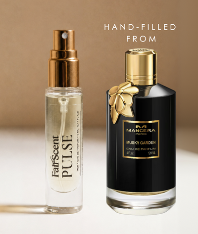 Musky Garden EDP 5ml travel size decant by FairScent