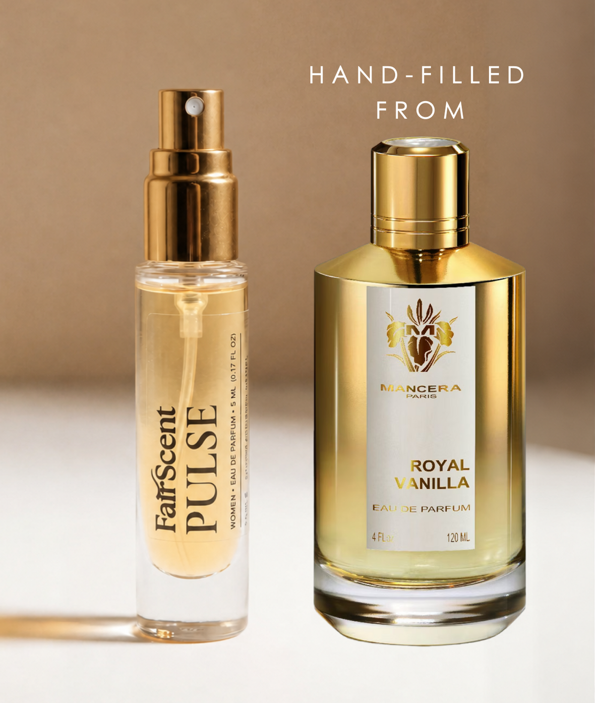 Royal Vanilla EDP 5ml travel size decant by FairScent
