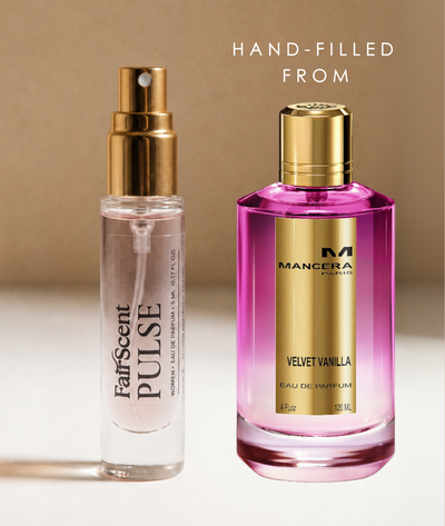 Velvet Vanilla EDP 5ml travel size decant by FairScent