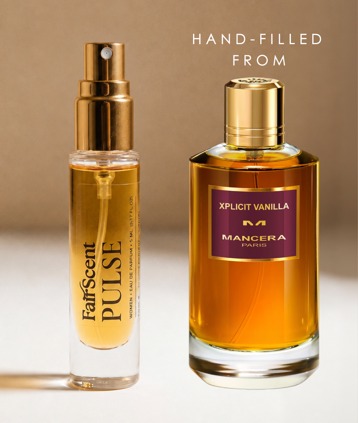 Xplicit Vanilla EDP 5ml travel size decant by FairScent