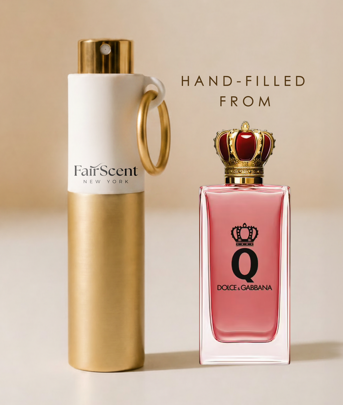 Q by Dolce&Gabbana EDP Intense 8ml travel size decant by FairScent