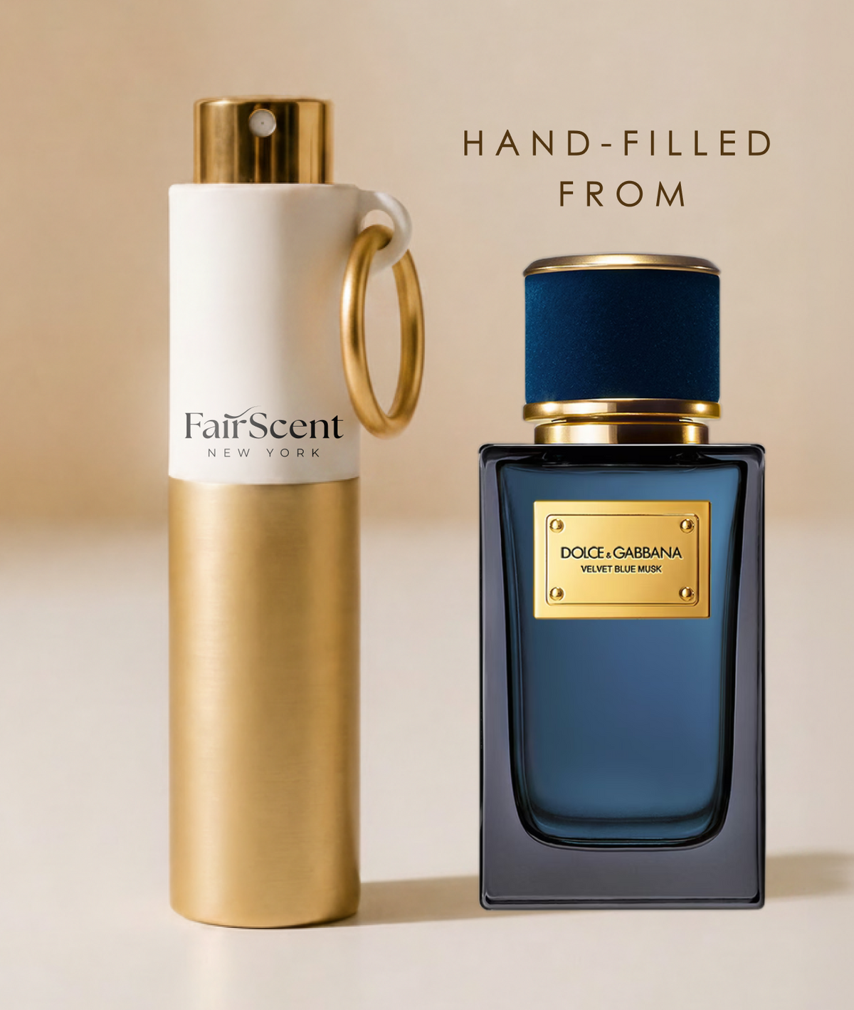 Velvet Blue Musk EDP 8ml travel size decant by FairScent