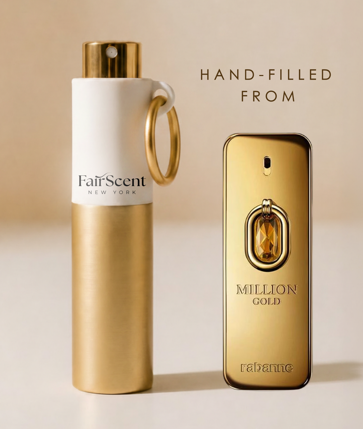 Million Gold Elixir Intense Parfum 8ml travel size decant by FairScent