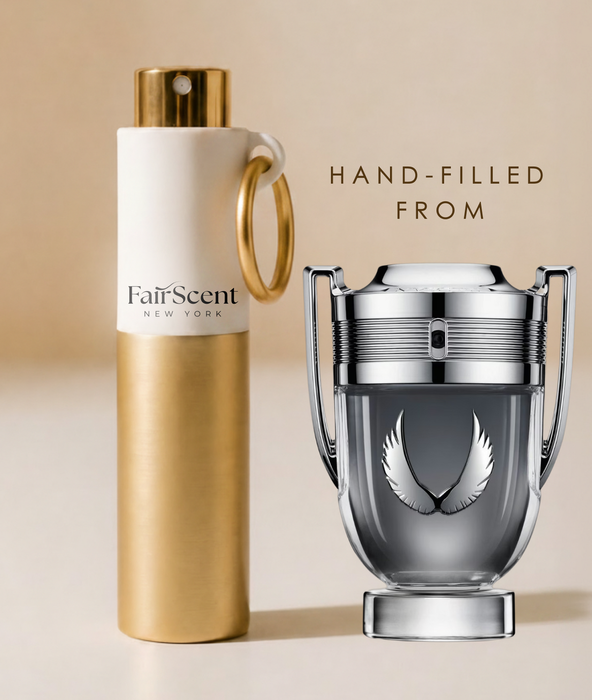 Invictus Platinum EDP 8ml travel size decant by FairScent