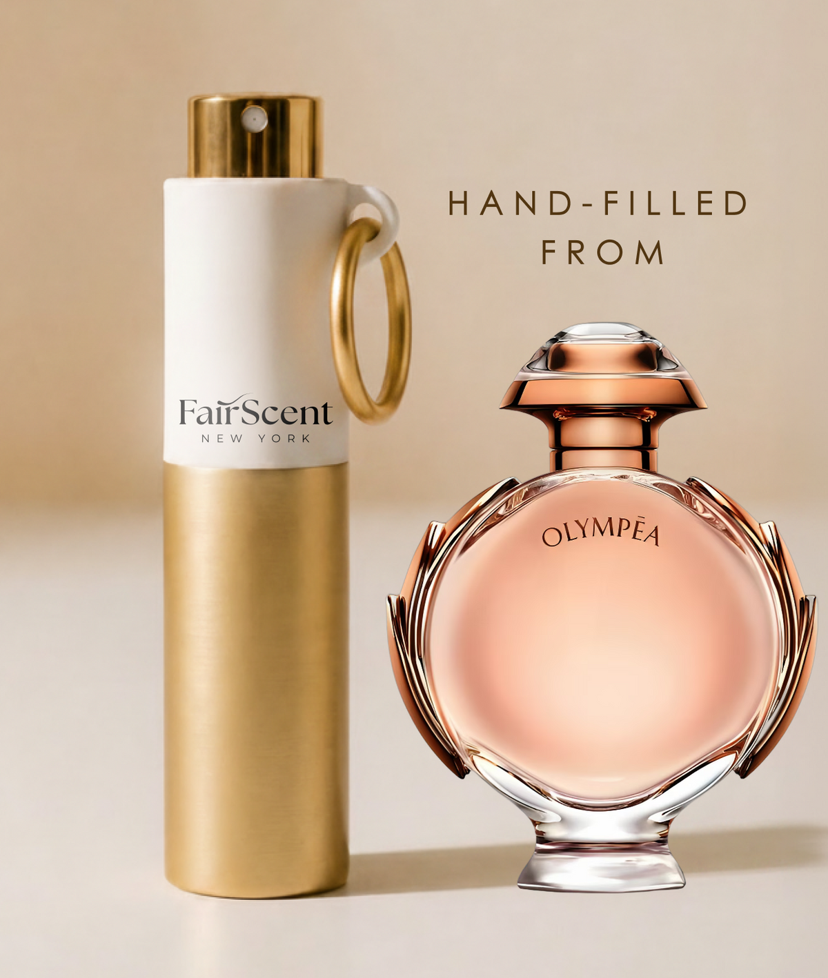 Olympéa EDP 8ml travel size decant by FairScent