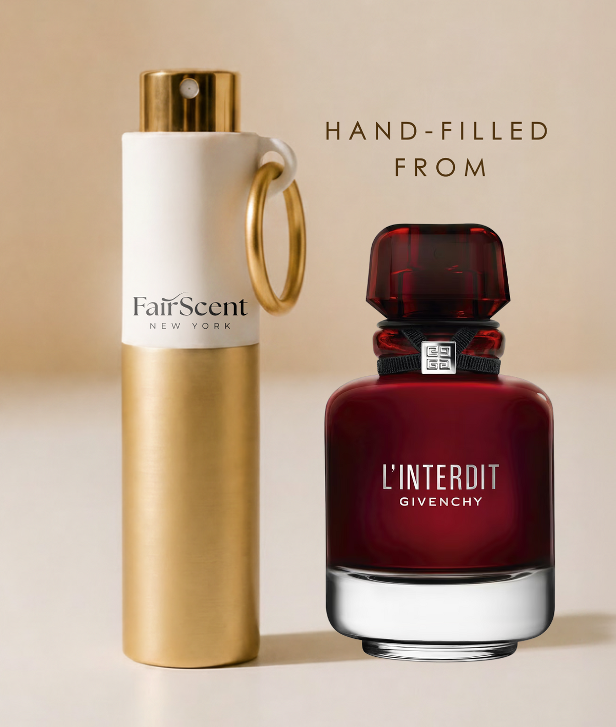 L'Interdit Rouge EDP 8ml travel size decant by FairScent