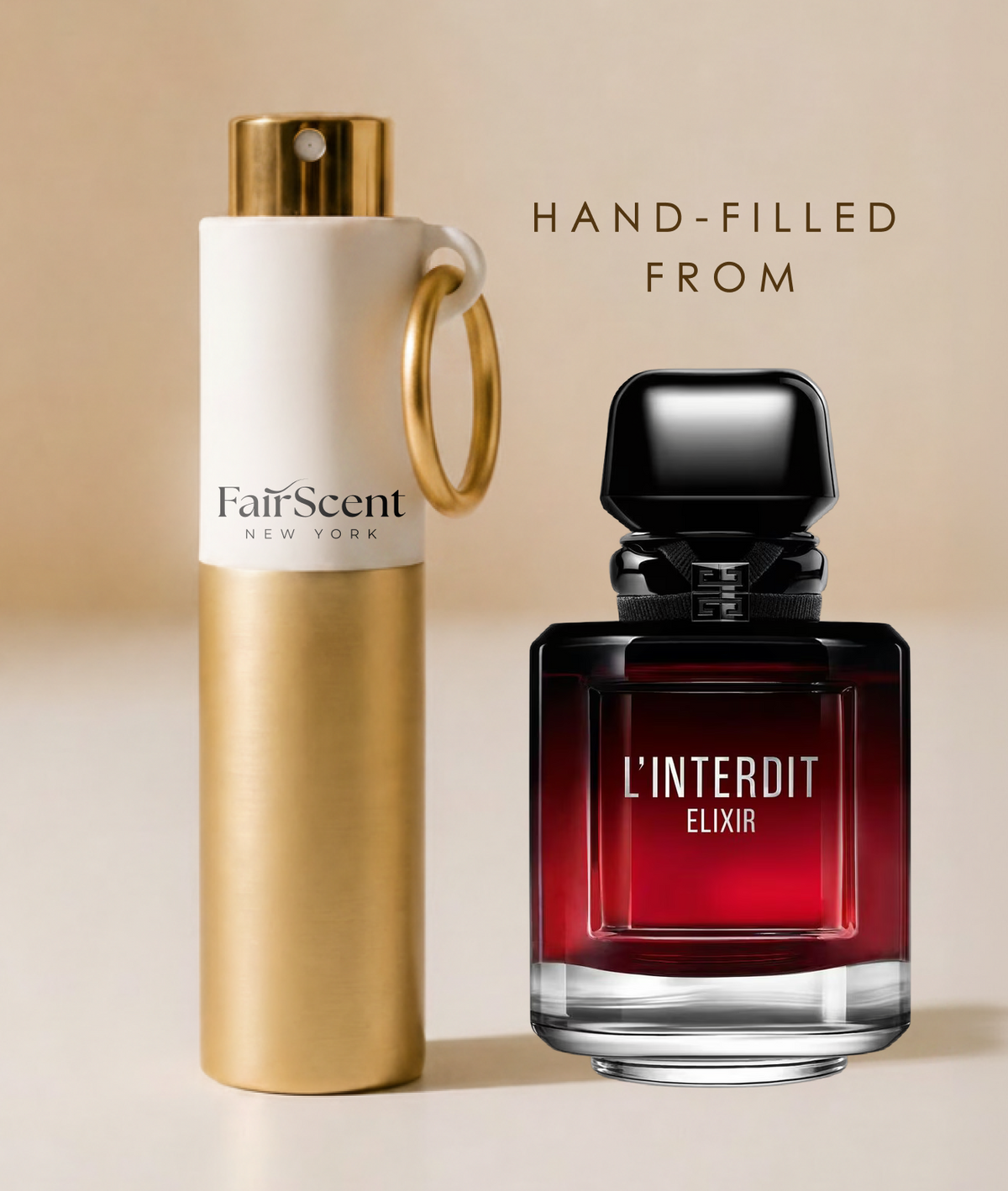 L'Interdit Elixir Parfum 8ml travel size decant by FairScent