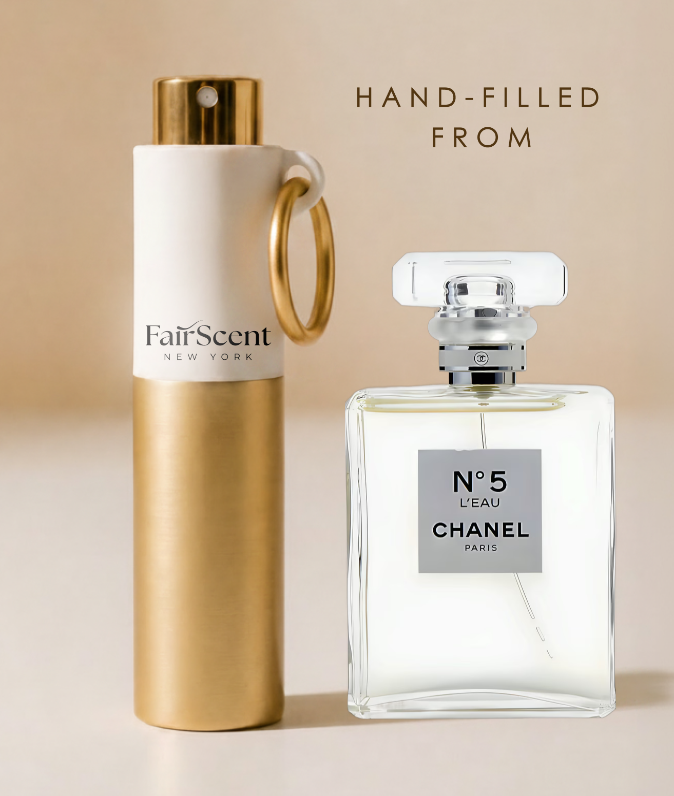 No.5 L’eau EDT 8ml travel size decant by FairScent
