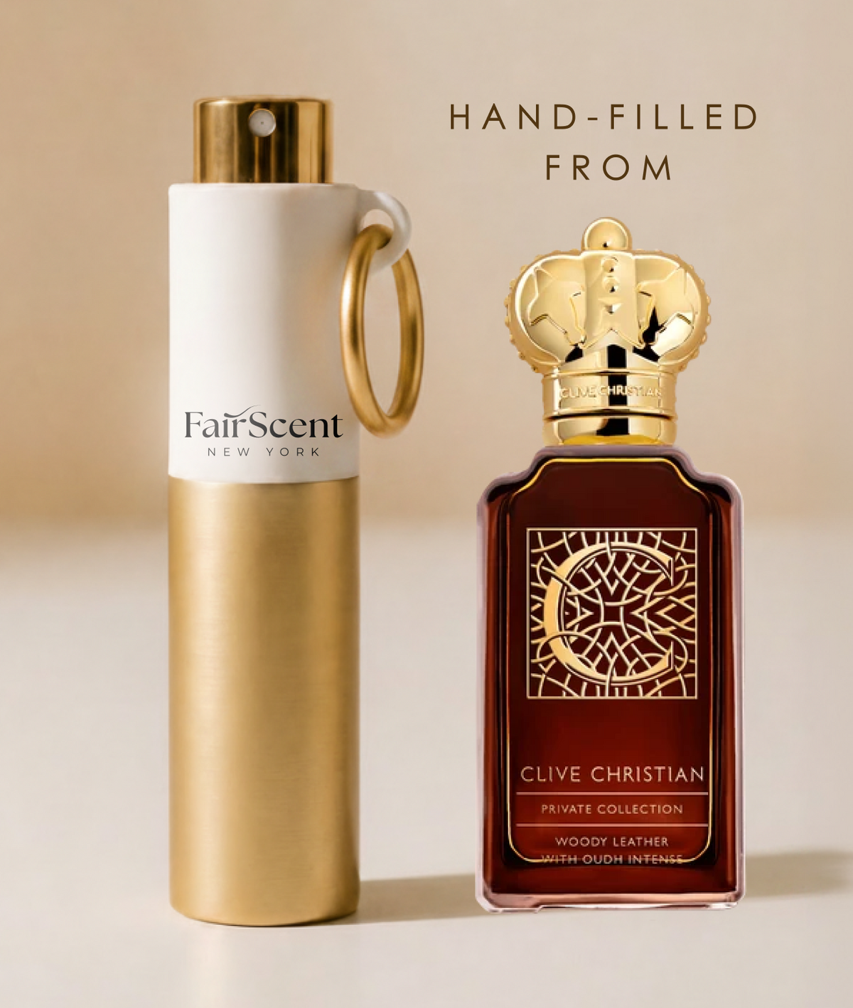 C Woody Leather Perfume 8ml travel size decant by FairScent