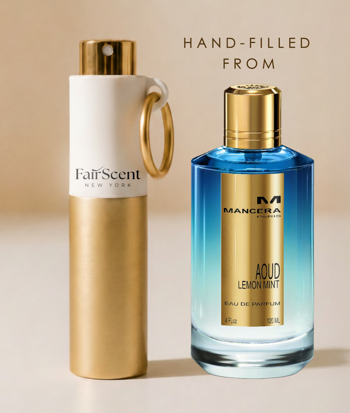 Aoud Lemon Mint EDP 8ml travel size decant by FairScent