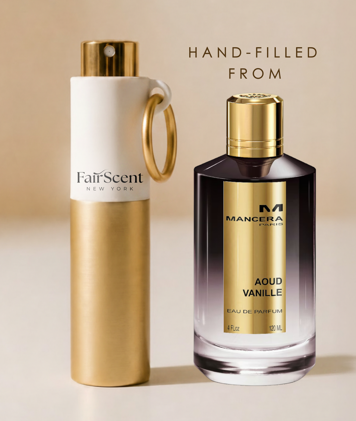Aoud Vanille EDP 8ml travel size decant by FairScent