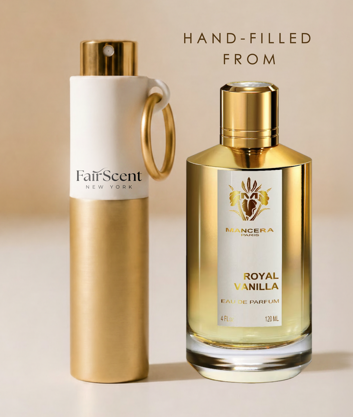 Royal Vanilla EDP 8ml travel size decant by FairScent